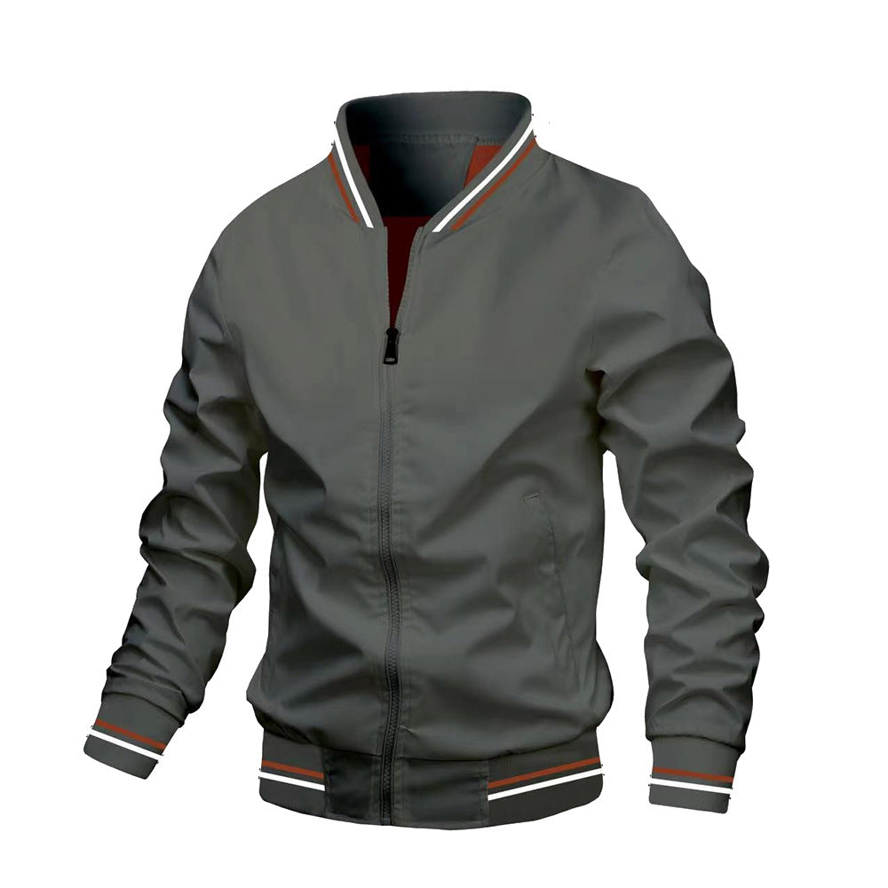 WATER REPELLENT BOMBER JACKET FOR MEN