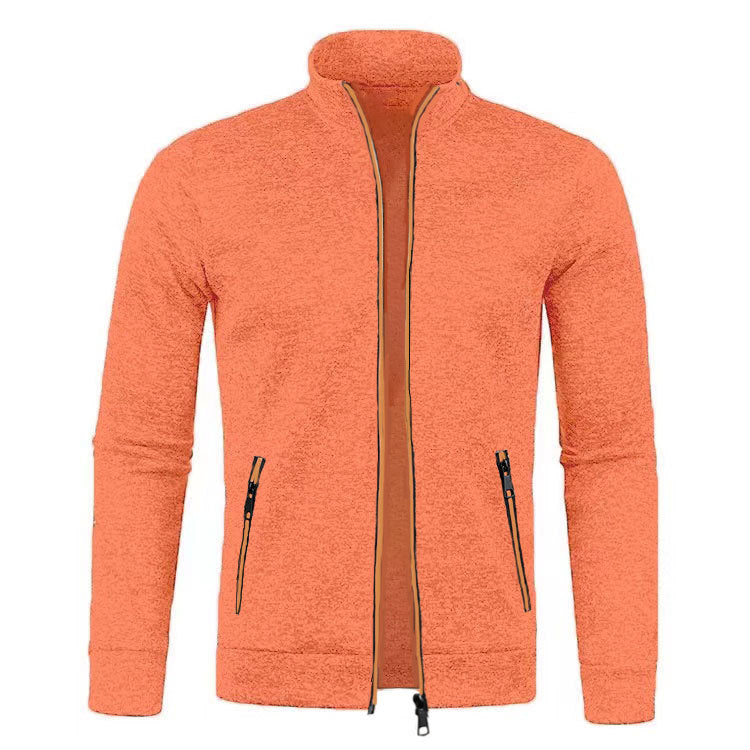 HIGH-NECK ZIP JACKET FOR MEN
