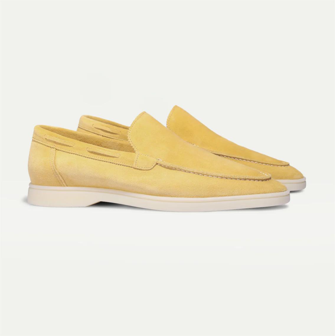 CALF SUEDE LOAFERS FOR MEN