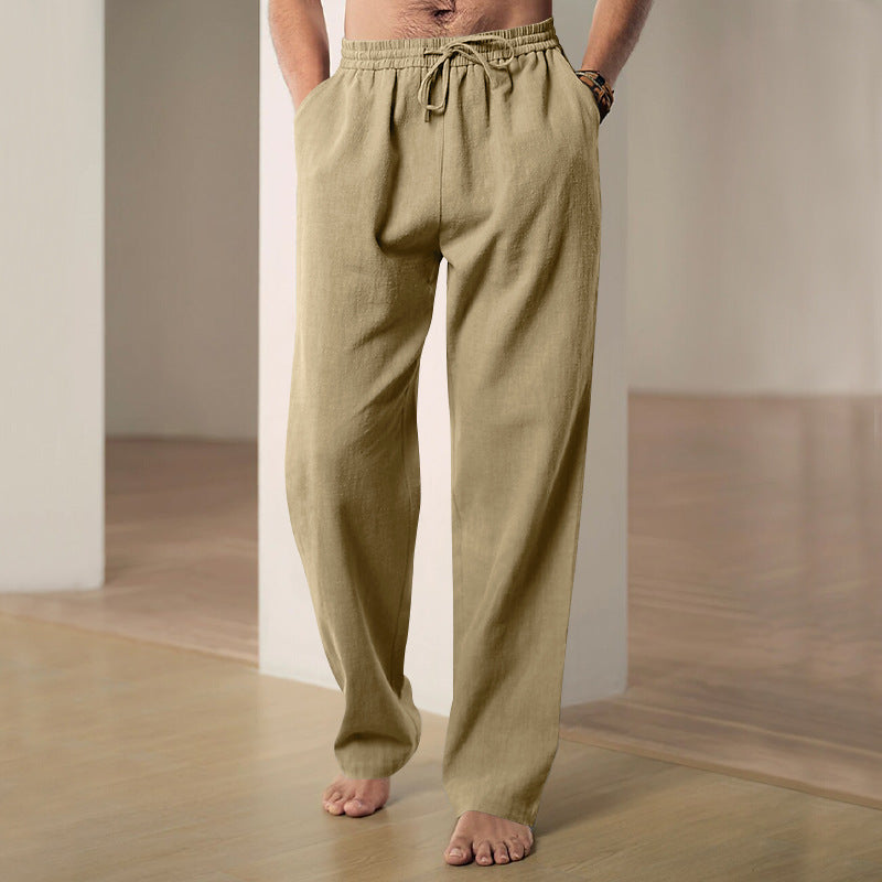 ELASTIC WAIST TROUSERS FOR MEN