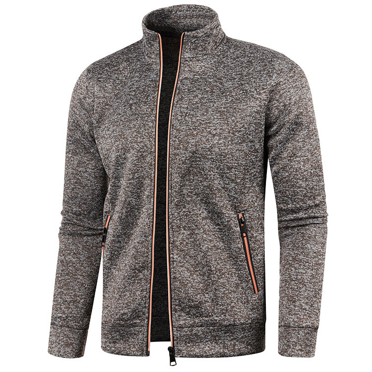 HIGH-NECK ZIP JACKET FOR MEN
