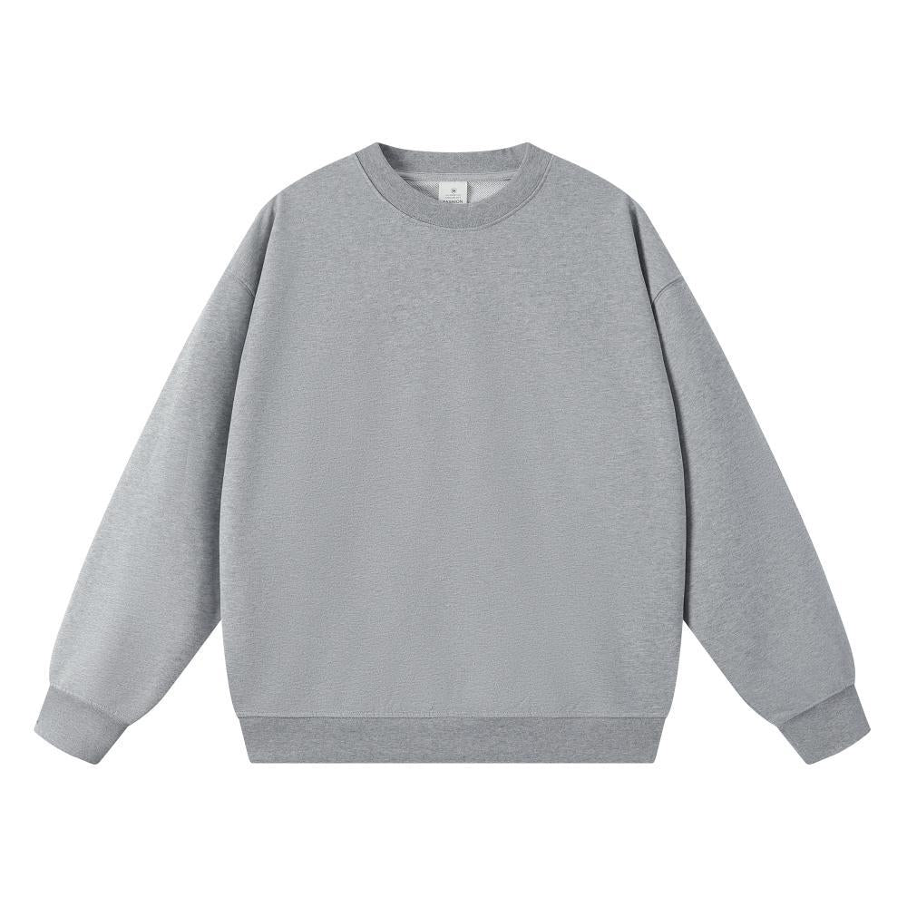 RELAXED CREW NECK SWEATER FOR MEN