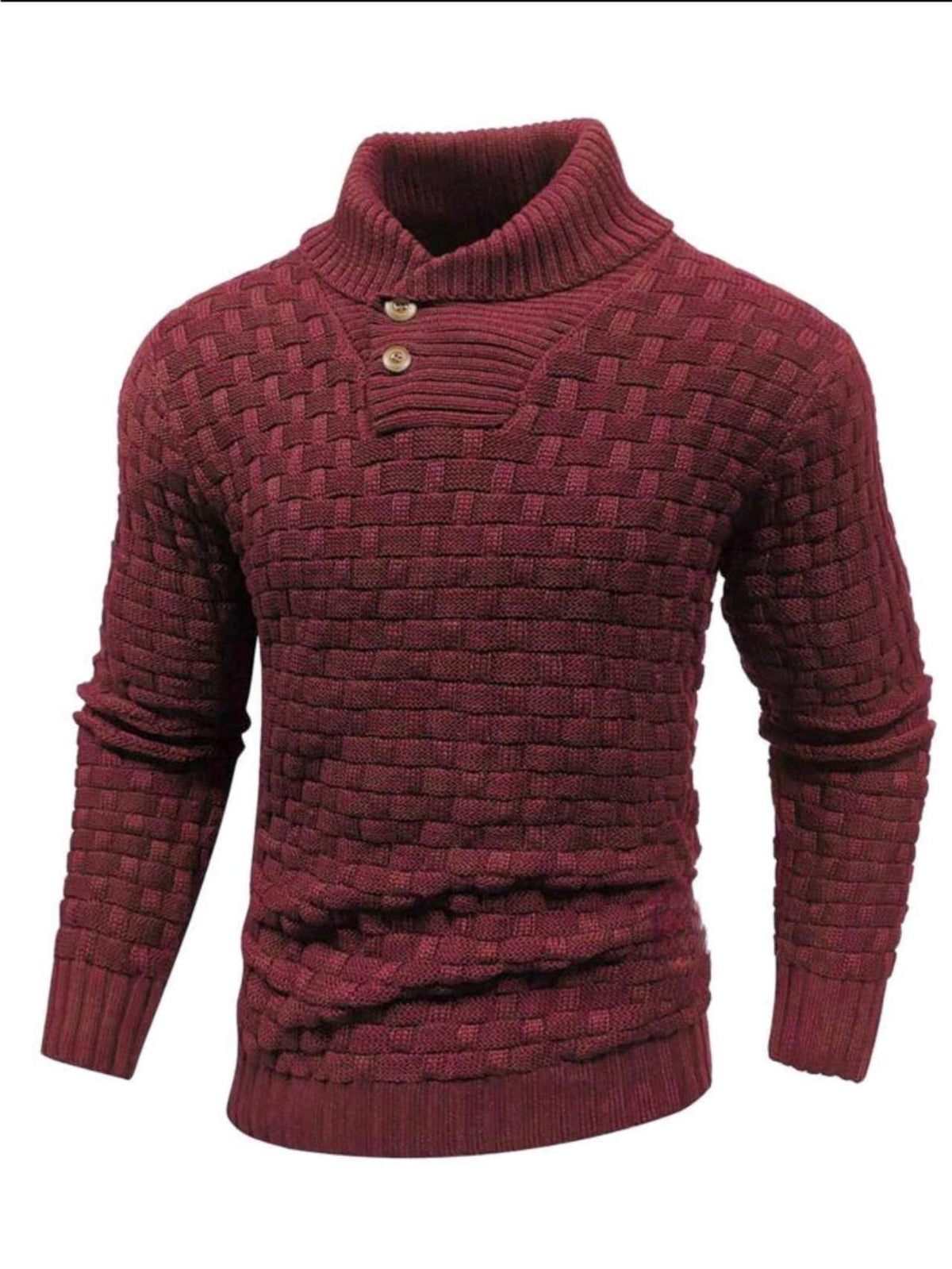 WARM KNIT SWEATER FOR MEN