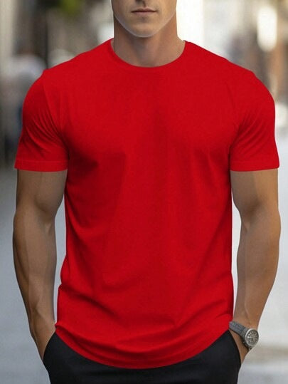 BASIC CREW NECK T-SHIRT FOR MEN