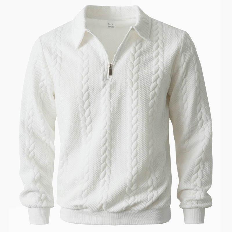 WENTWORTH LONDON | ELEGANT HALF-ZIP POLO FOR MEN