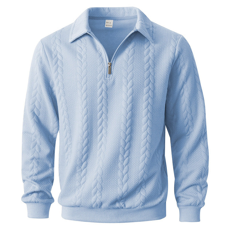 WENTWORTH LONDON | ELEGANT HALF-ZIP POLO FOR MEN