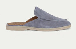 OPEN-BACK SUEDE MULES FOR MEN