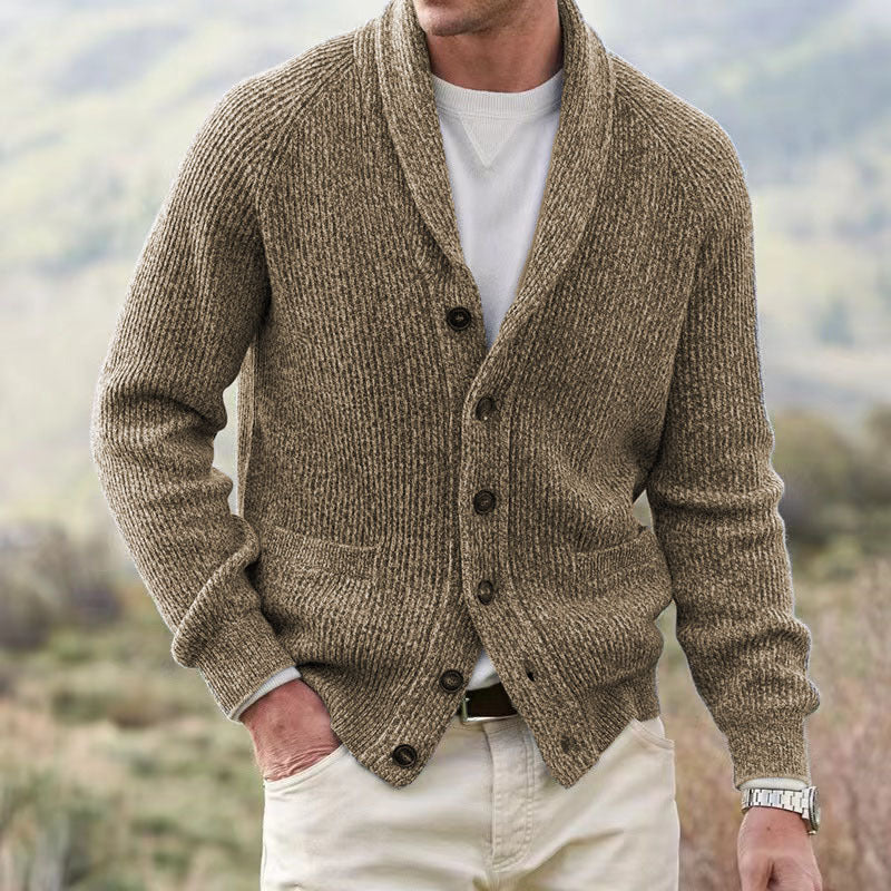 BUTTON KNIT CARDIGAN FOR MEN