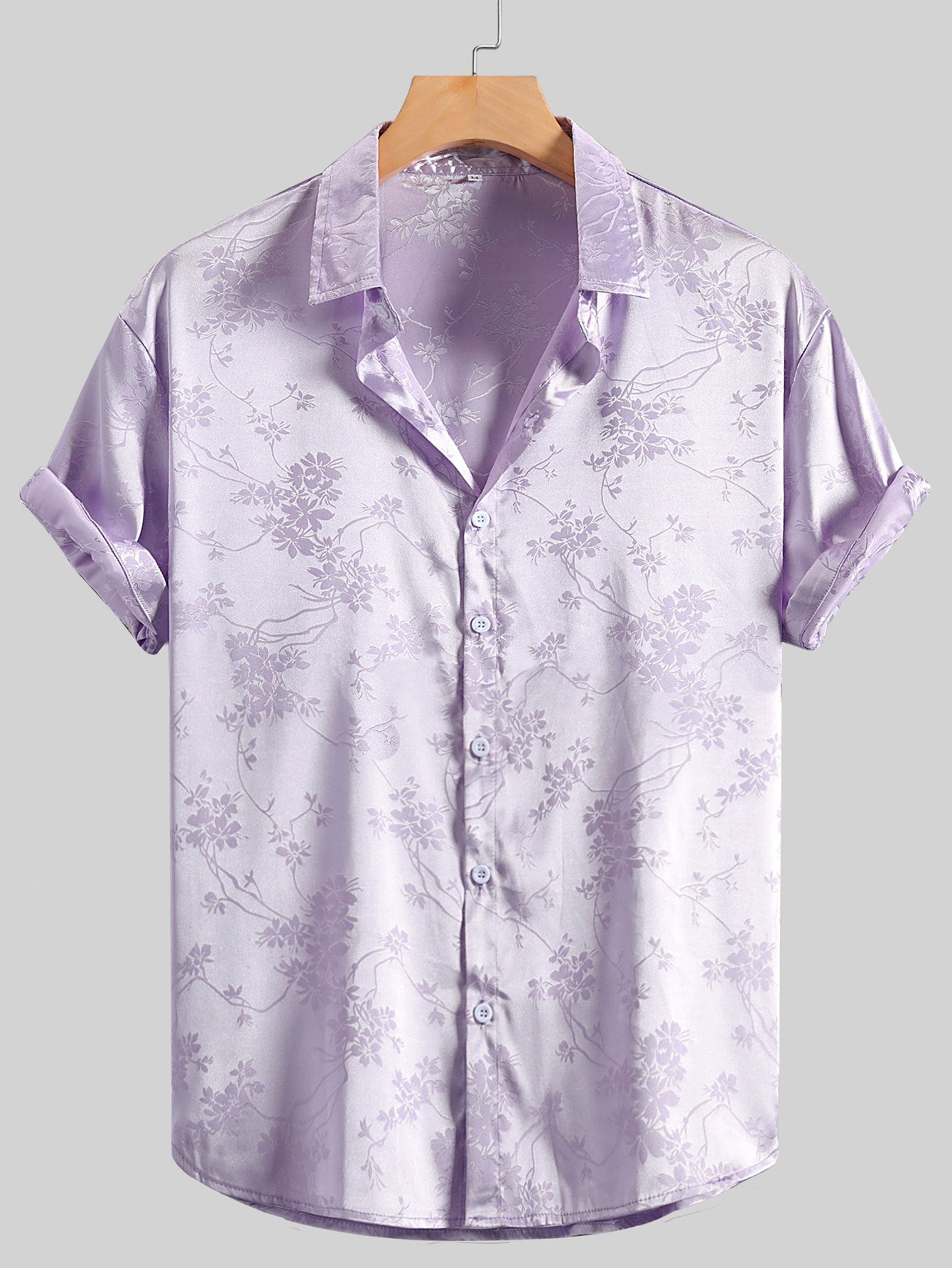 FLORAL SHORT SLEEVE SHIRT FOR MEN