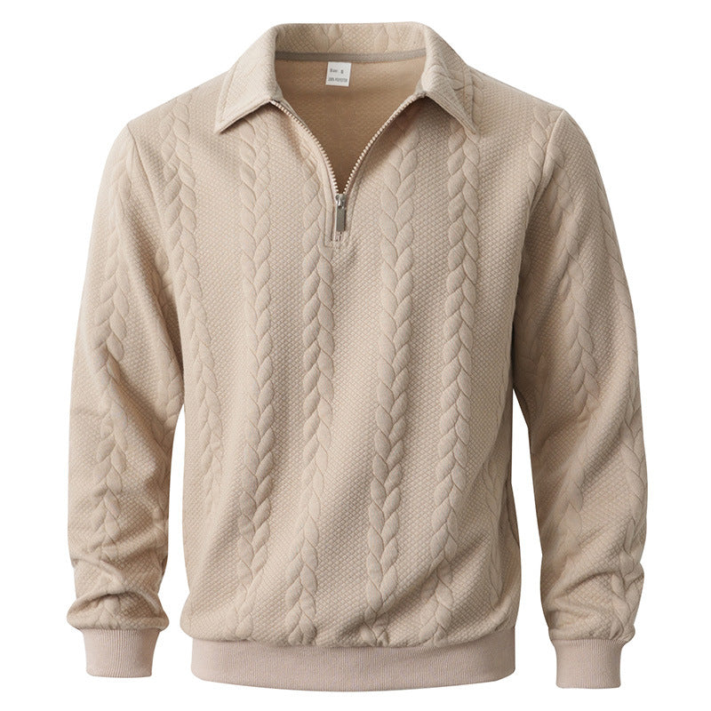 WENTWORTH LONDON | ELEGANT HALF-ZIP POLO FOR MEN