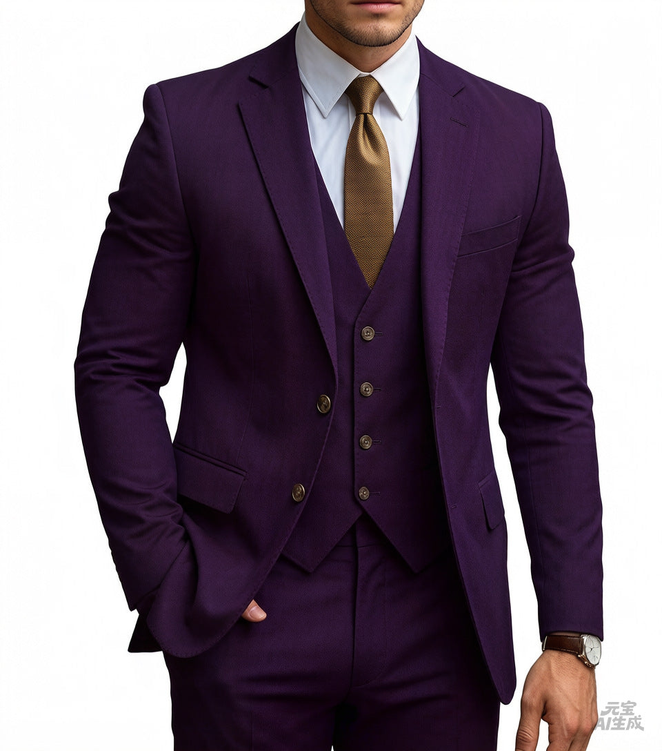 THREE-PIECE SUIT FOR MEN