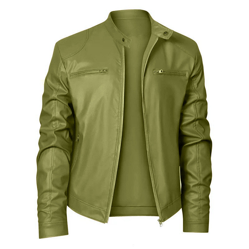 SLIM BIKER JACKET FOR MEN