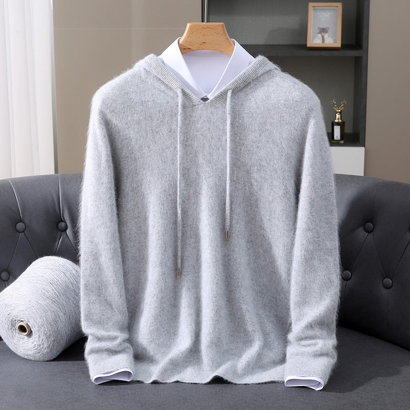 WENTWORTH LONDON | WOOL BLEND HOODIE FOR MEN