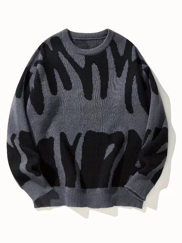 LETTER KNIT SWEATER FOR MEN