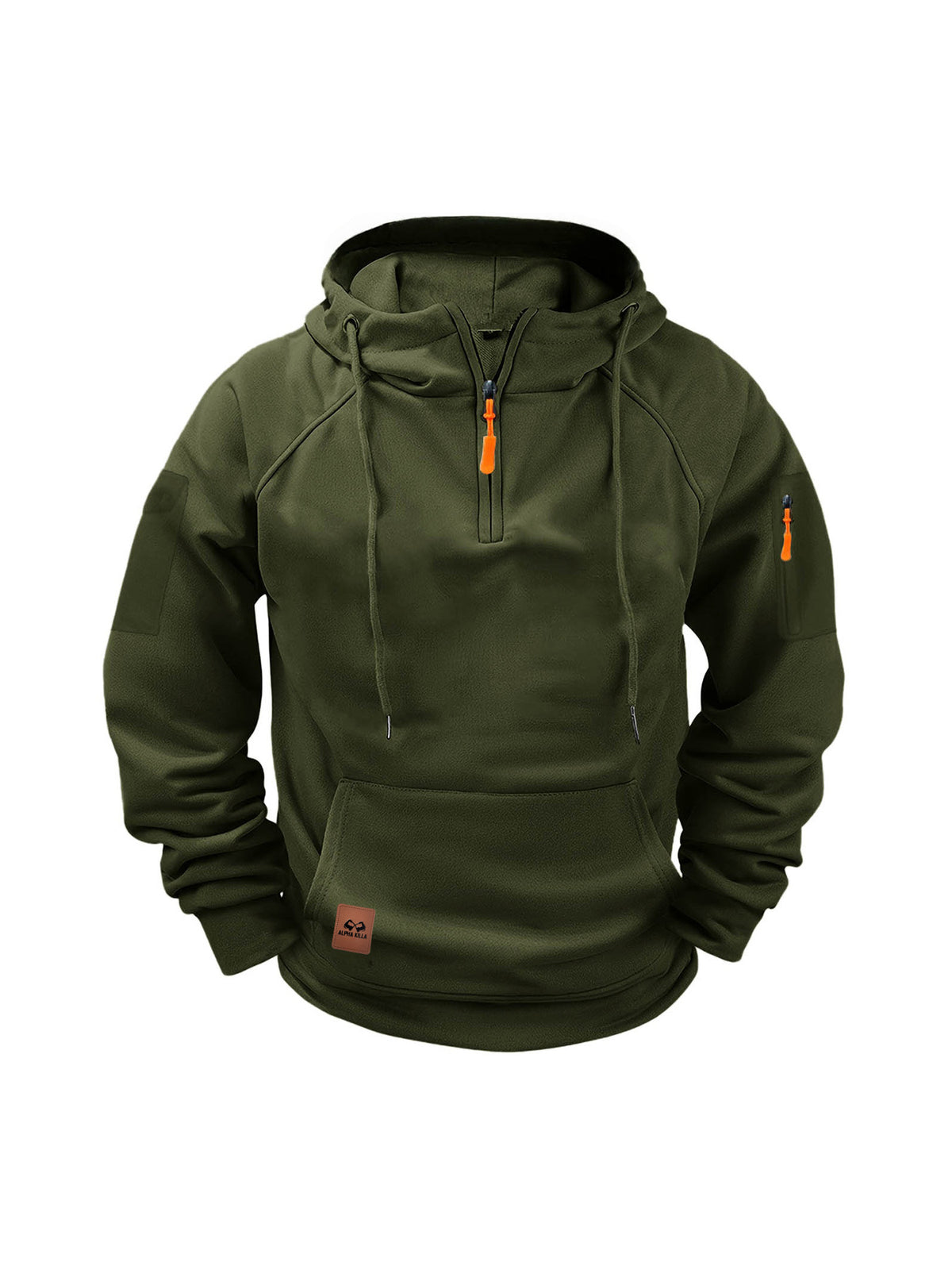 QUARTER ZIP HOODIE FOR MEN