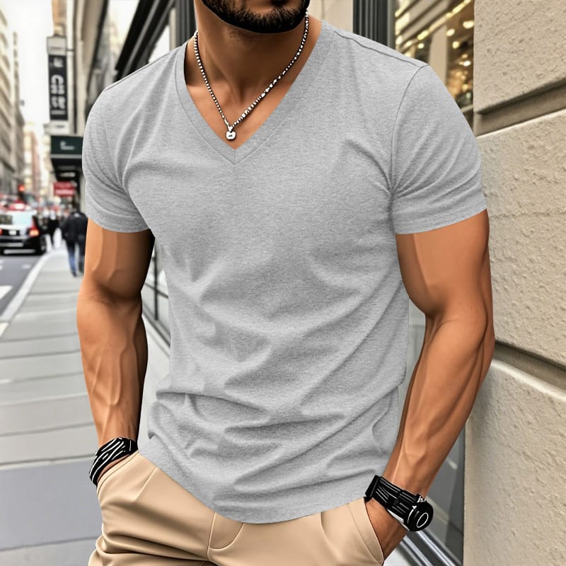 V-NECK SHIRT FOR MEN