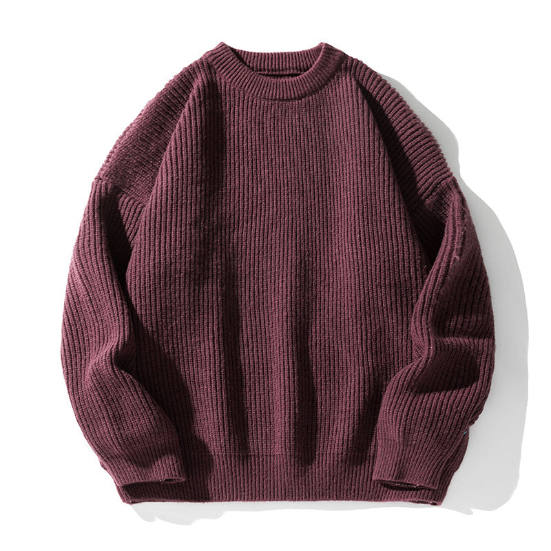 TEXTURED KNIT SWEATER FOR MEN