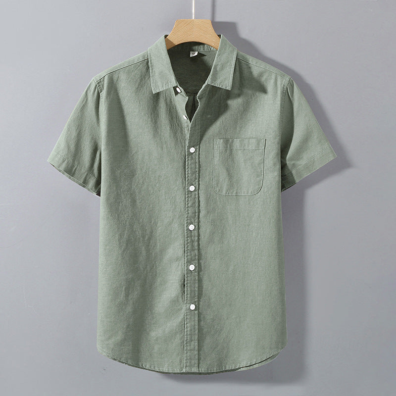 LOOSE FIT LINEN SHIRT FOR MEN