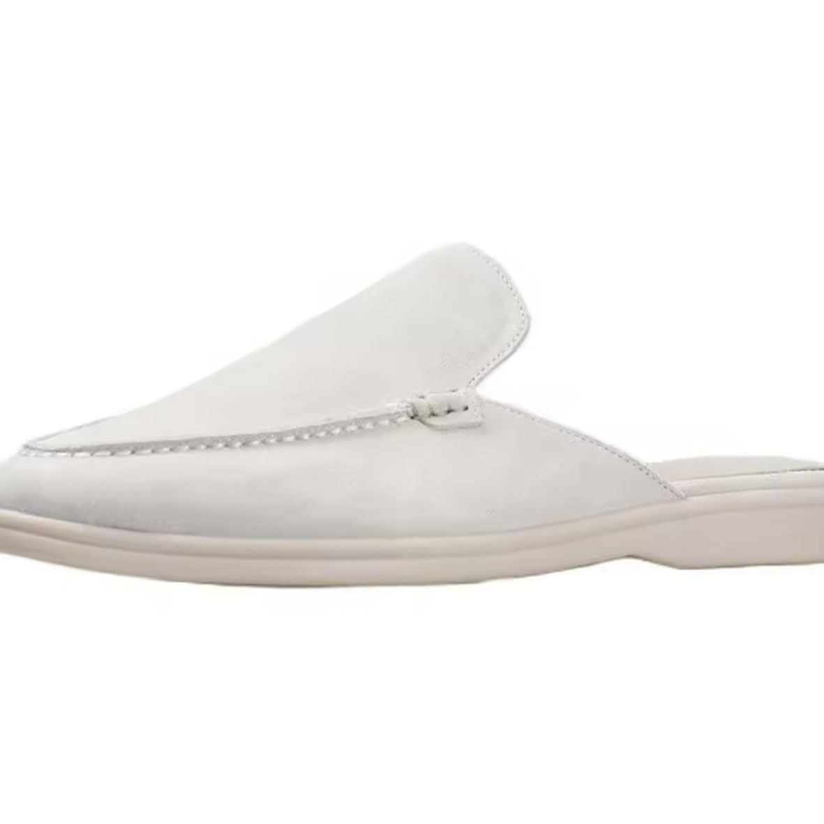 OPEN-BACK SUEDE MULES FOR MEN