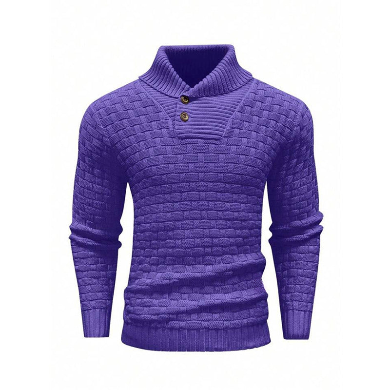 WARM KNIT SWEATER FOR MEN