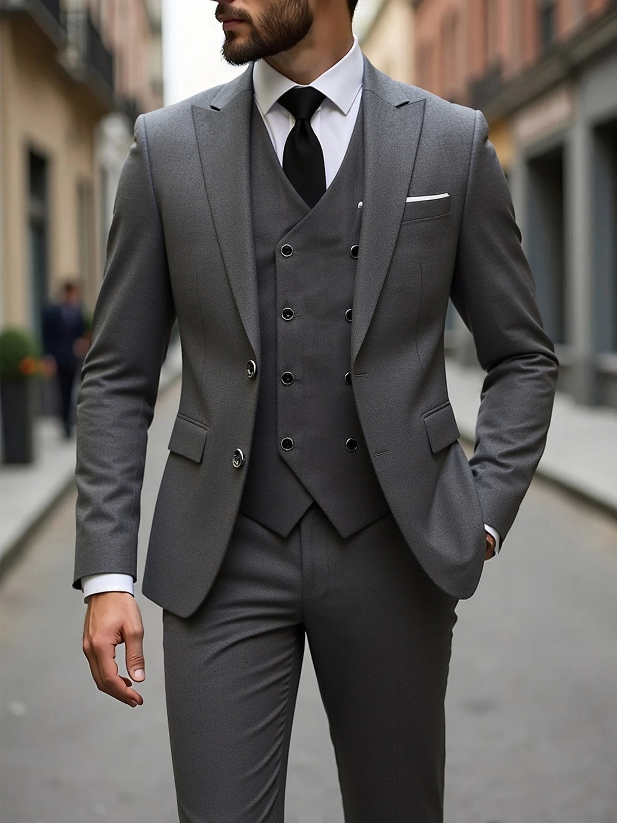 THREE PIECE SUIT SET FOR MEN