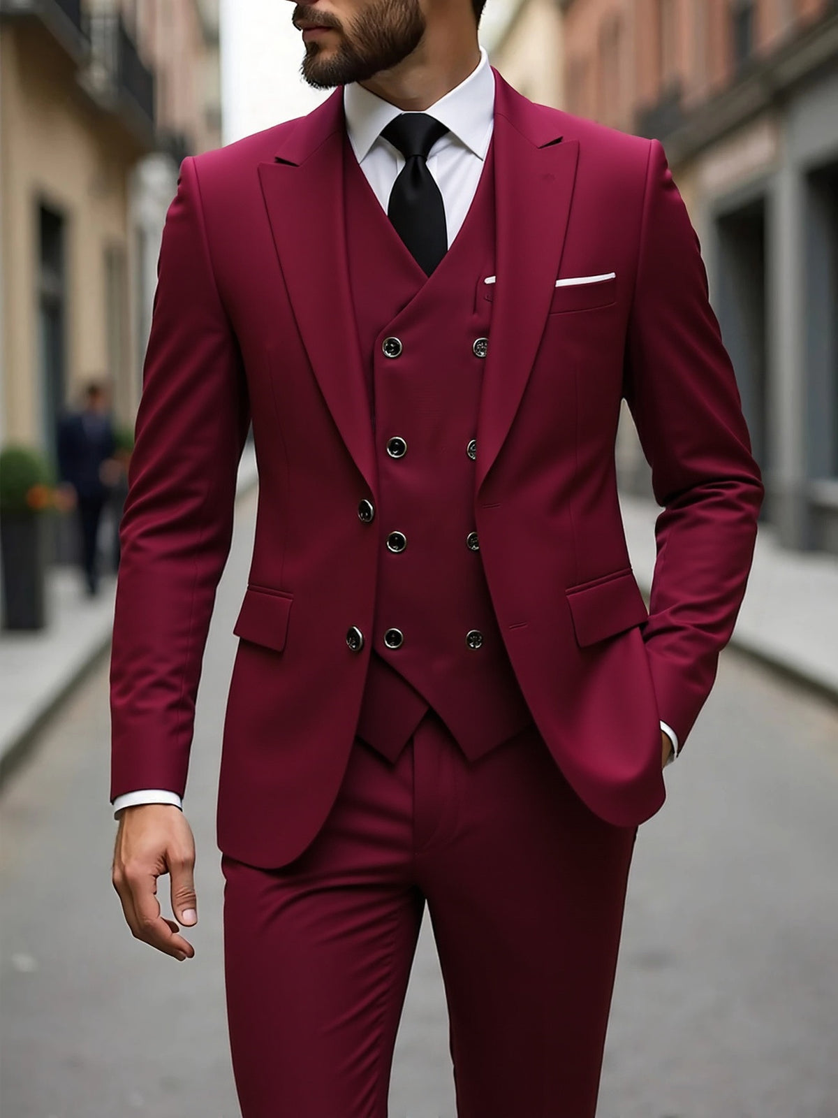 THREE PIECE SUIT SET FOR MEN