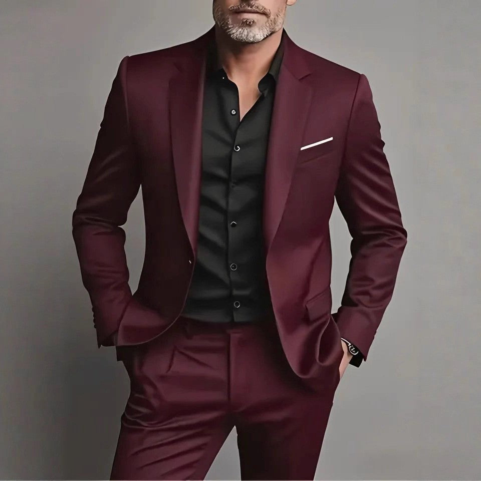 SKINNY SUIT SET FOR MEN