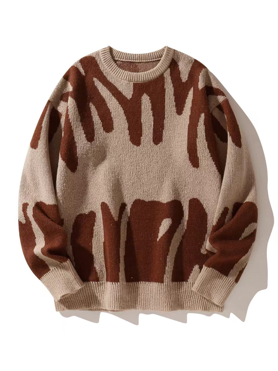 LETTER KNIT SWEATER FOR MEN