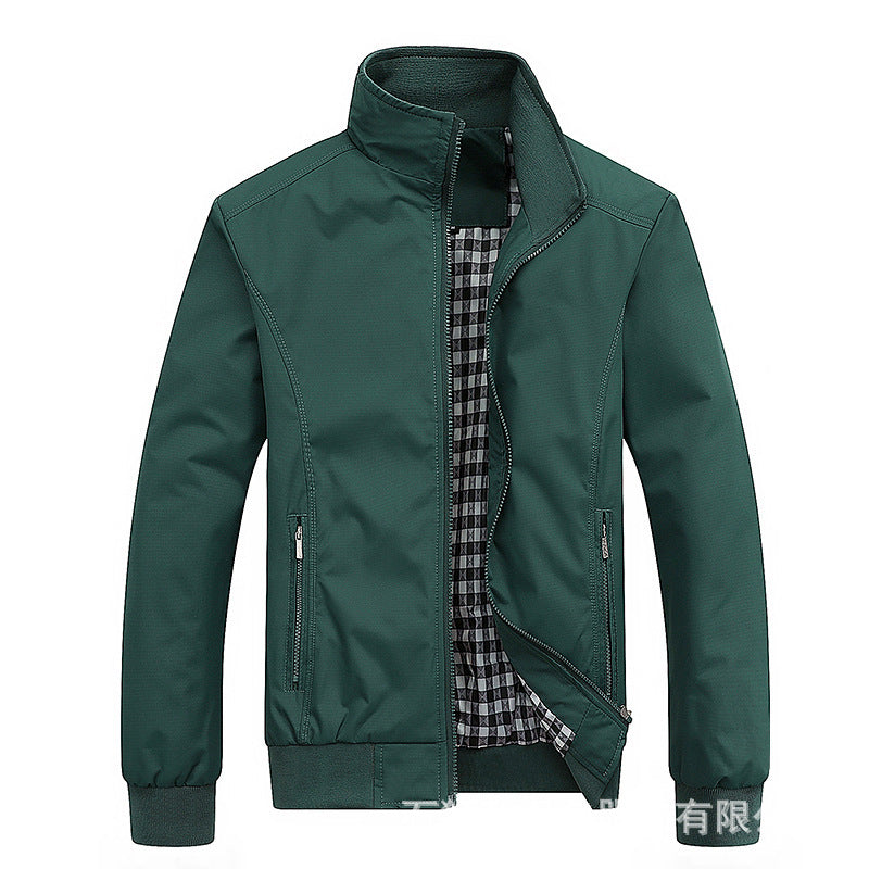 REGULAR FIT ZIP JACKET FOR MEN