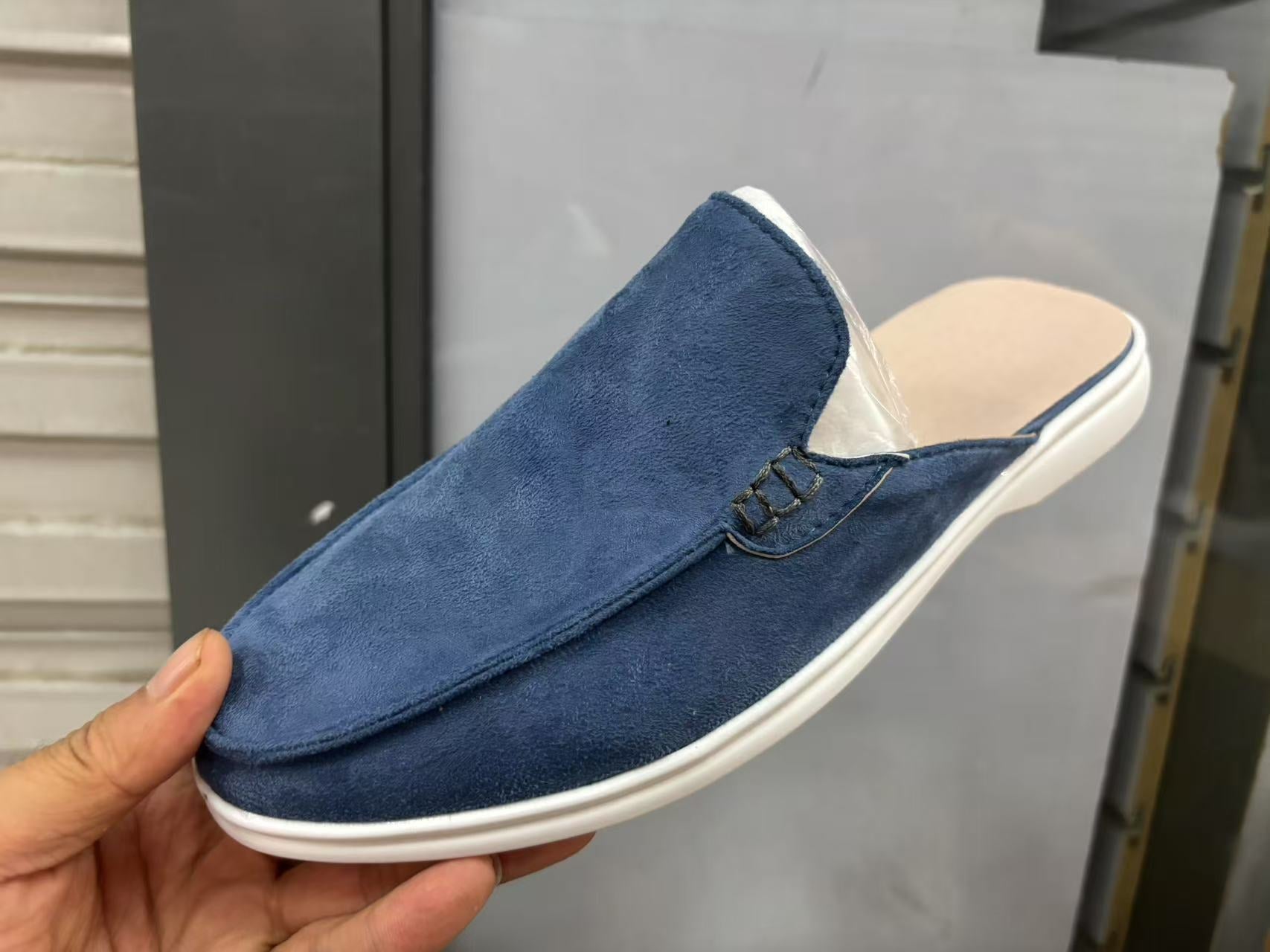 SUEDE MULES FOR MEN