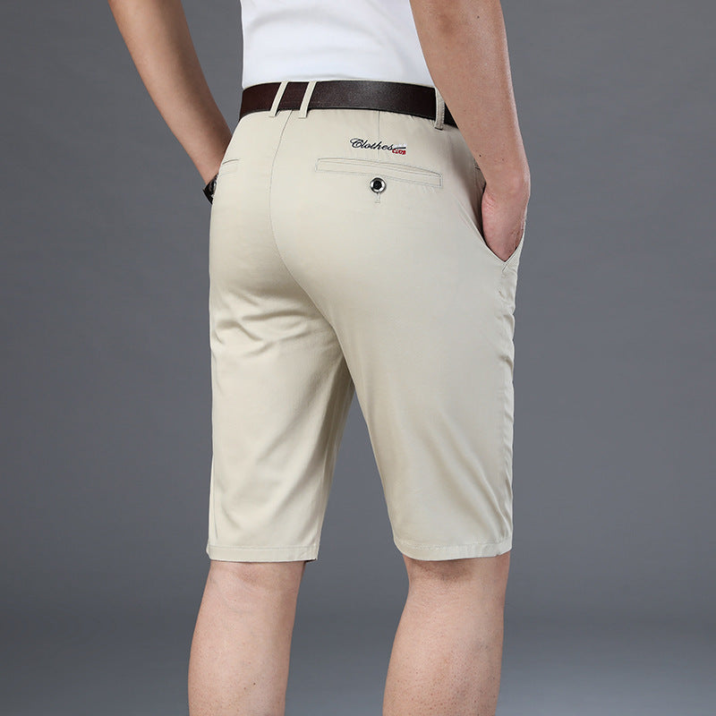 TWILL CHINO SHORTS FOR MEN