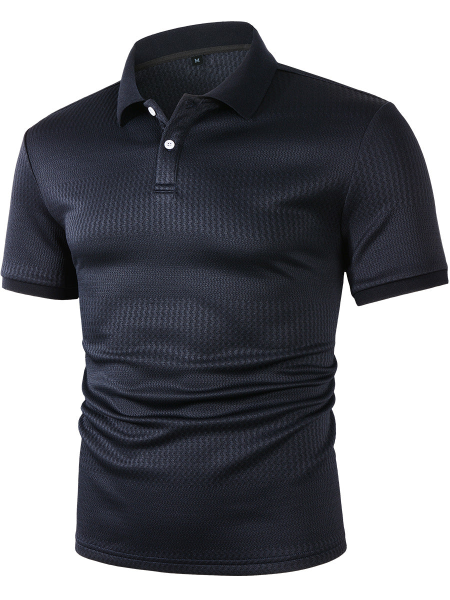 STRETCH KNIT POLO FOR MEN