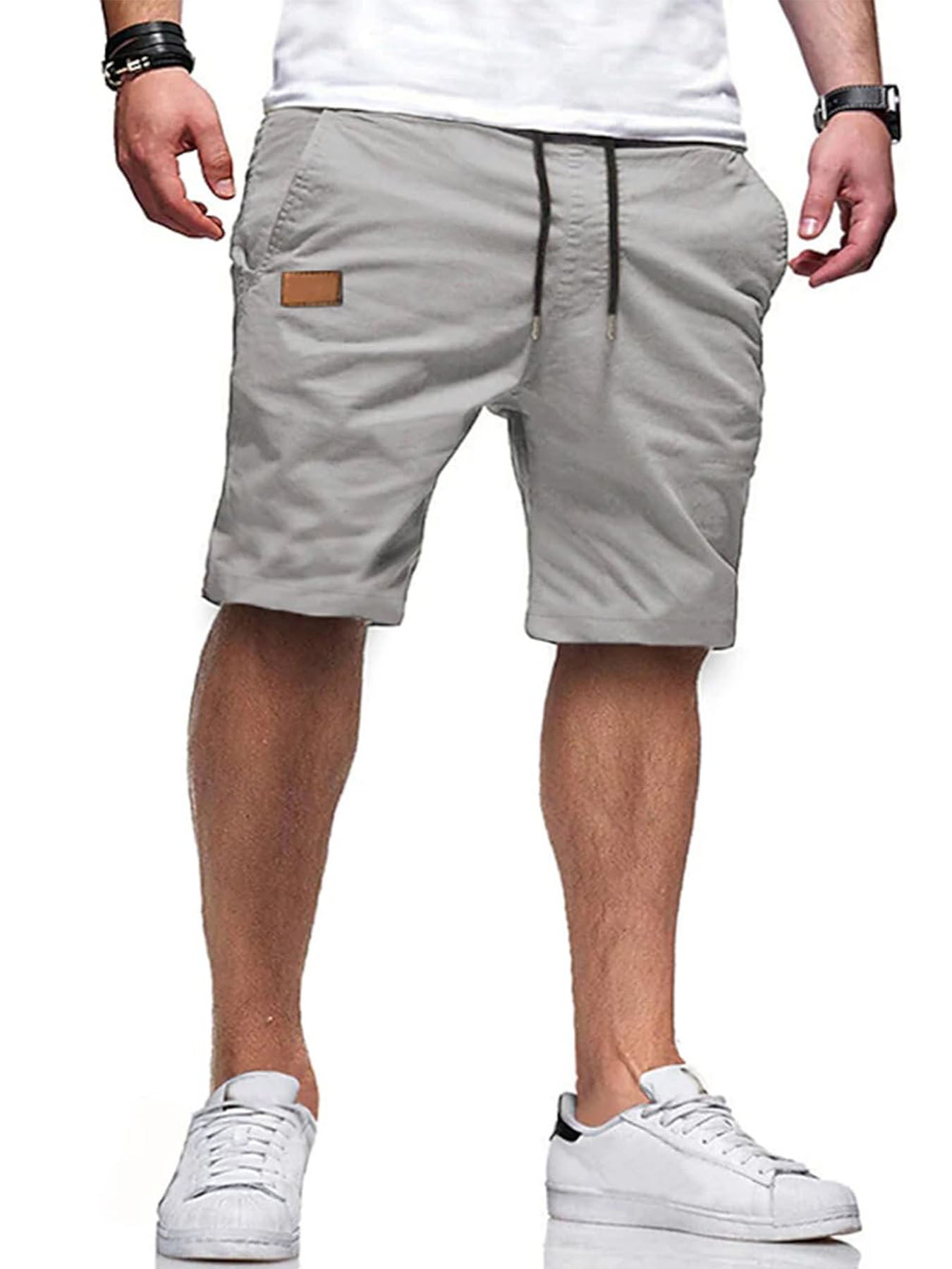 PATCH CARGO SHORTS FOR MEN