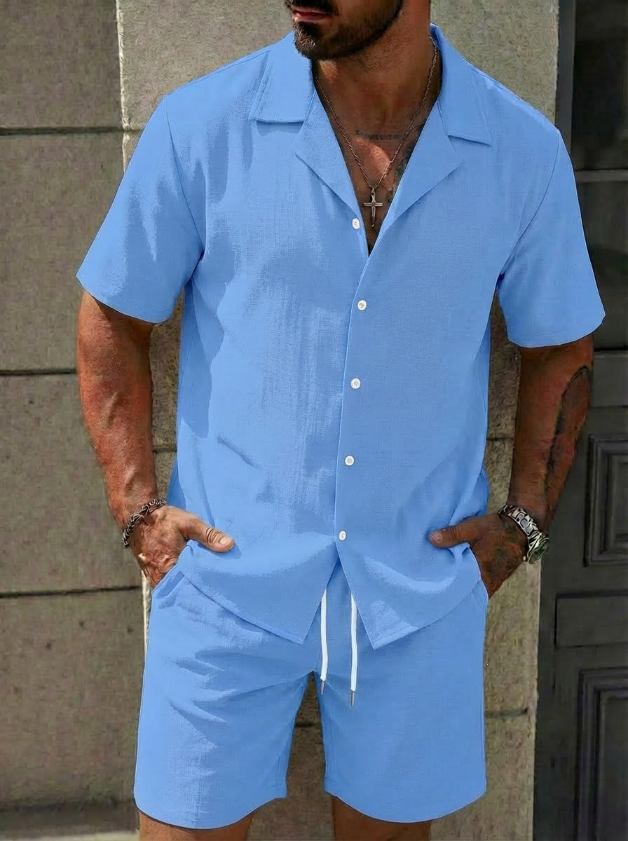 CAMP COLLAR SET FOR MEN