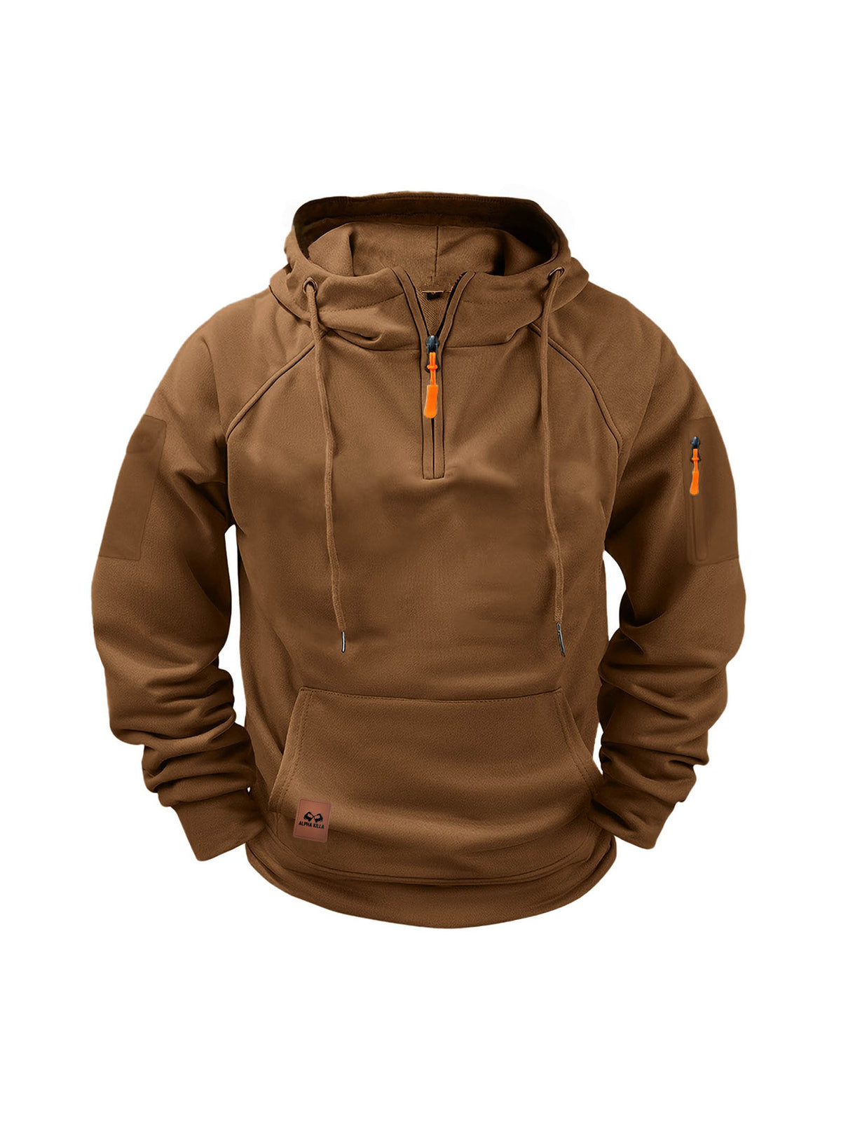 QUARTER ZIP HOODIE FOR MEN
