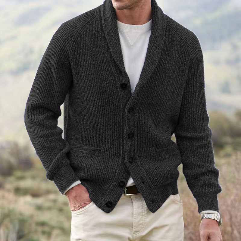 BUTTON KNIT CARDIGAN FOR MEN
