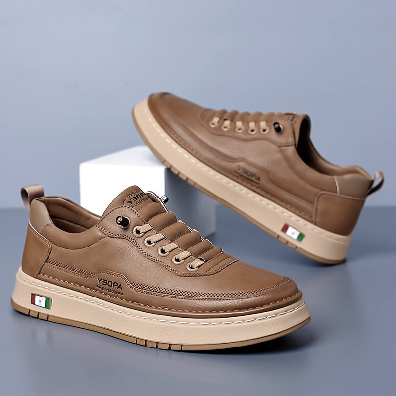 GENUINE LEATHER SNEAKERS FOR MEN
