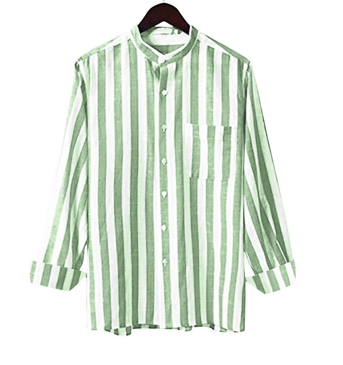 STRIPED SUMMER SHIRT FOR MEN