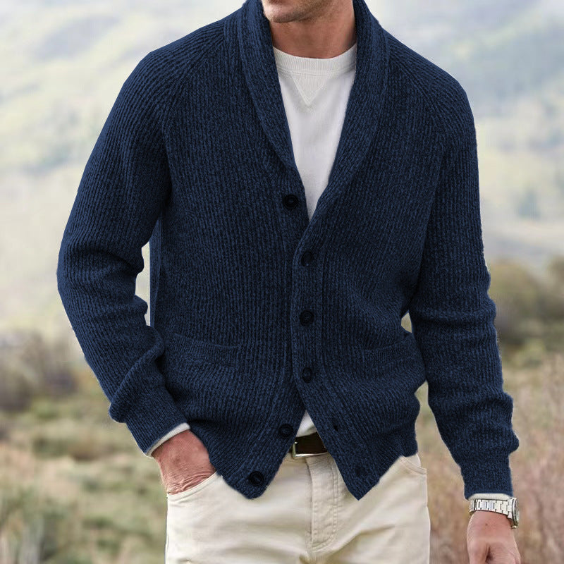 BUTTON KNIT CARDIGAN FOR MEN