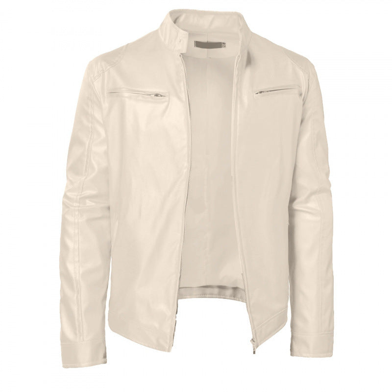 SLIM BIKER JACKET FOR MEN