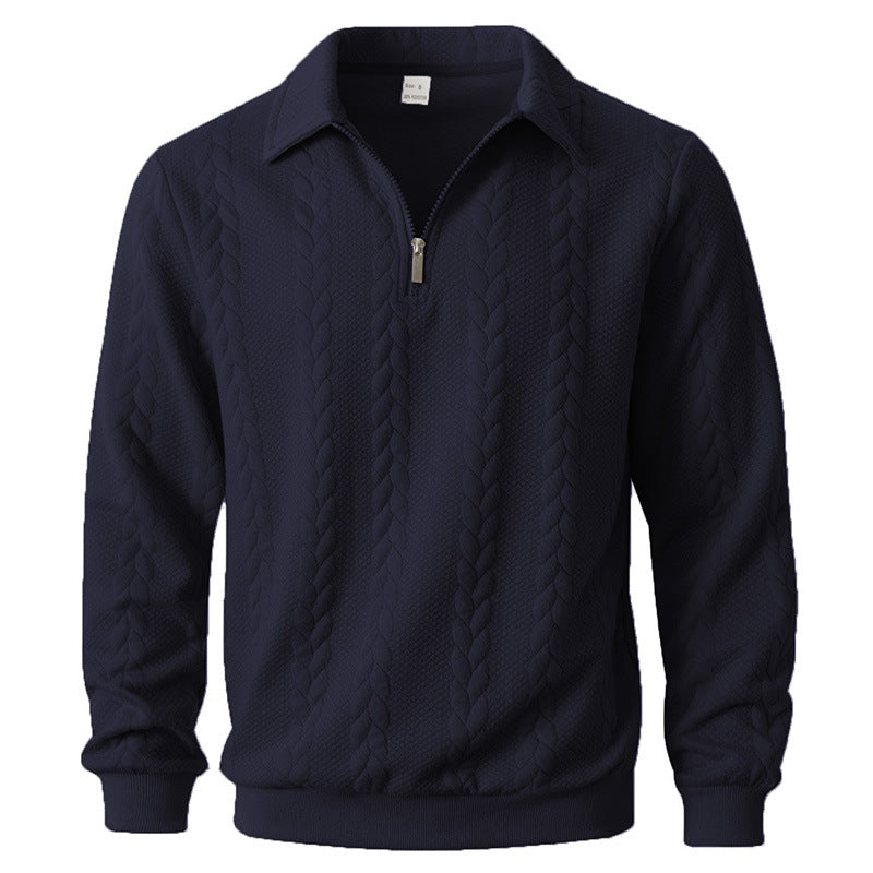 WENTWORTH LONDON | ELEGANT HALF-ZIP POLO FOR MEN