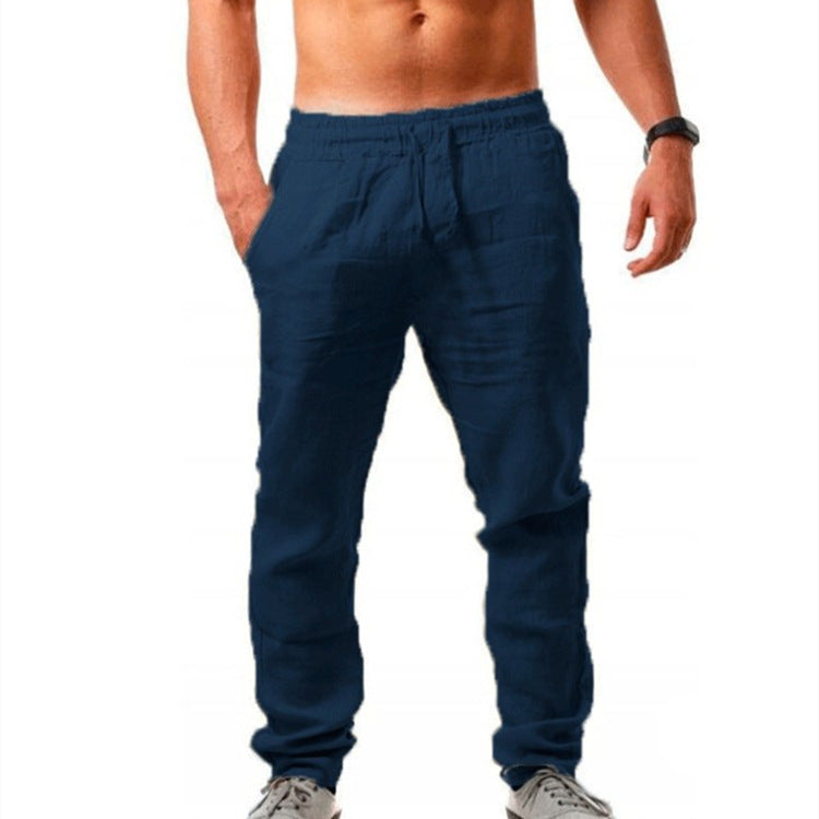LOOSE STRAIGHT TROUSERS FOR MEN