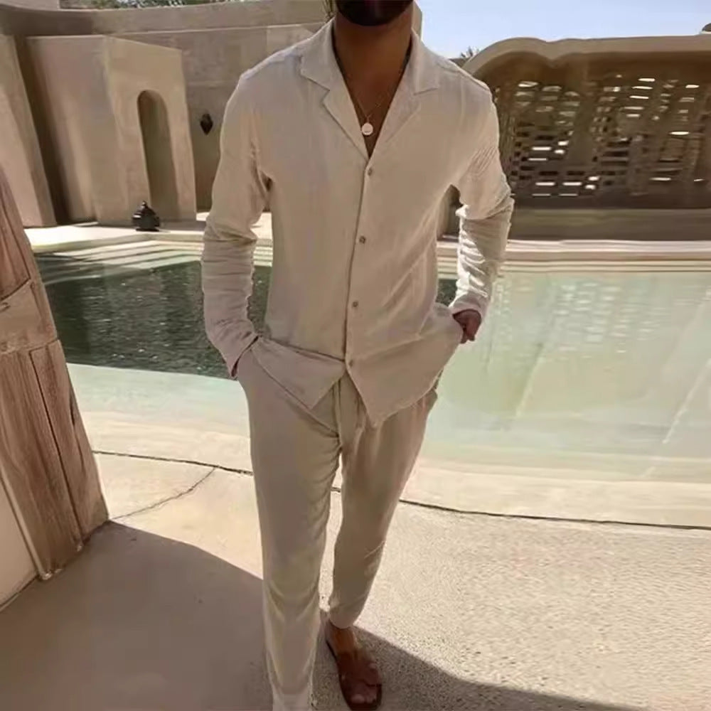 RELAXED SHIRT SET FOR MEN