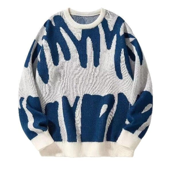 LETTER KNIT SWEATER FOR MEN