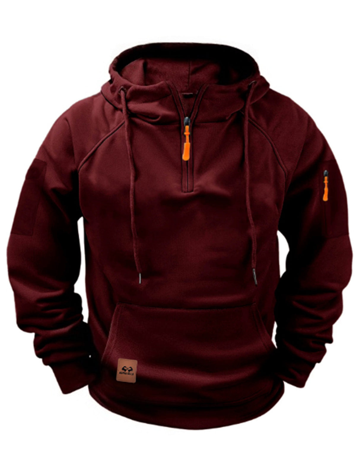 QUARTER ZIP HOODIE FOR MEN