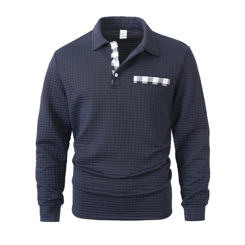 CHECKED LONG SLEEVE SHIRT FOR MEN