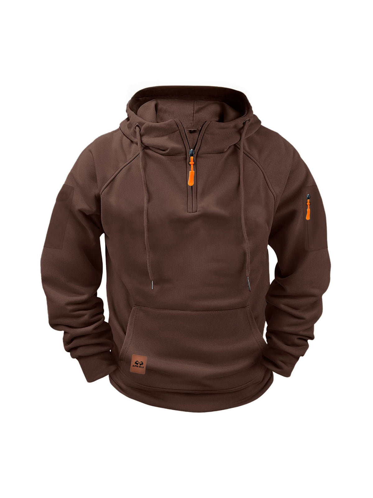 QUARTER ZIP HOODIE FOR MEN
