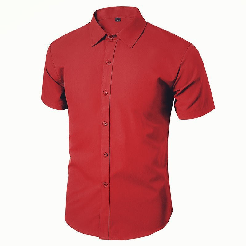 SLIM FIT SHORT SLEEVE SHIRT FOR MEN