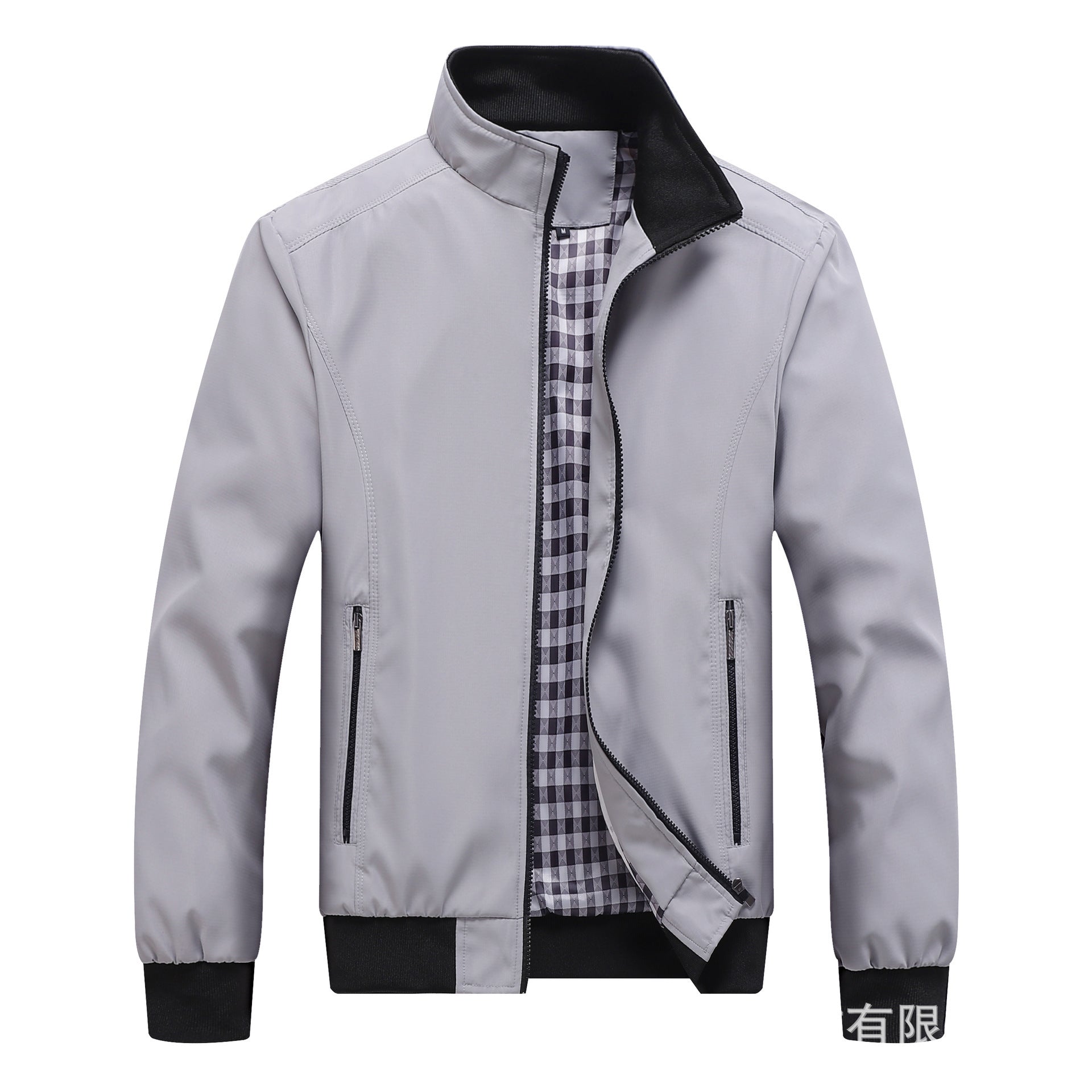 REGULAR FIT ZIP JACKET FOR MEN