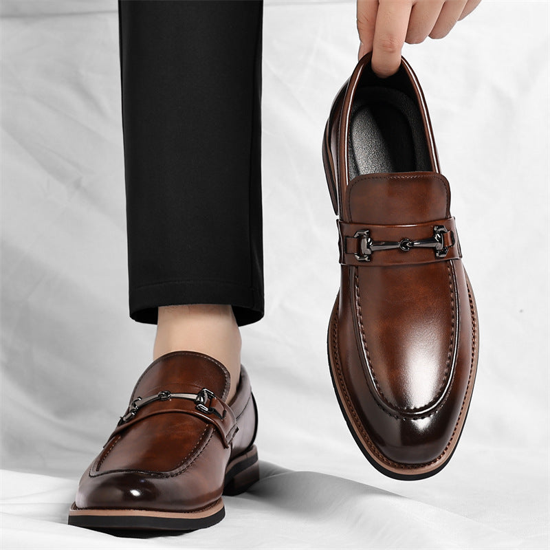 TEXTURED LOAFERS FOR MEN